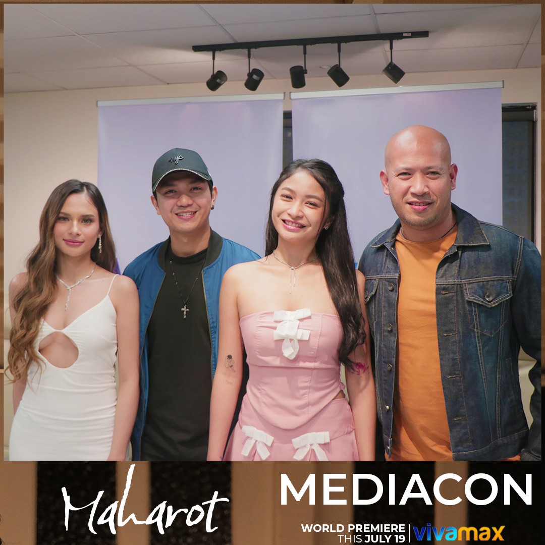 VMXPH's tweet photo. Watch it here https://t.co/P5pO37jmDW
LOOK: The Grand Media Conference of #MAHAROT starring #AikoGarcia #VictorRelosa and #AthenaRed From the Director of #PunitNaLangit and #Katas, Rodante Y. Pajemna, Jr.
NOW STREAMING WORLDWIDE exclusively on #Vivamax
https://t.co/fTq63CgCYe https://t.co/QKk3VTNyIV