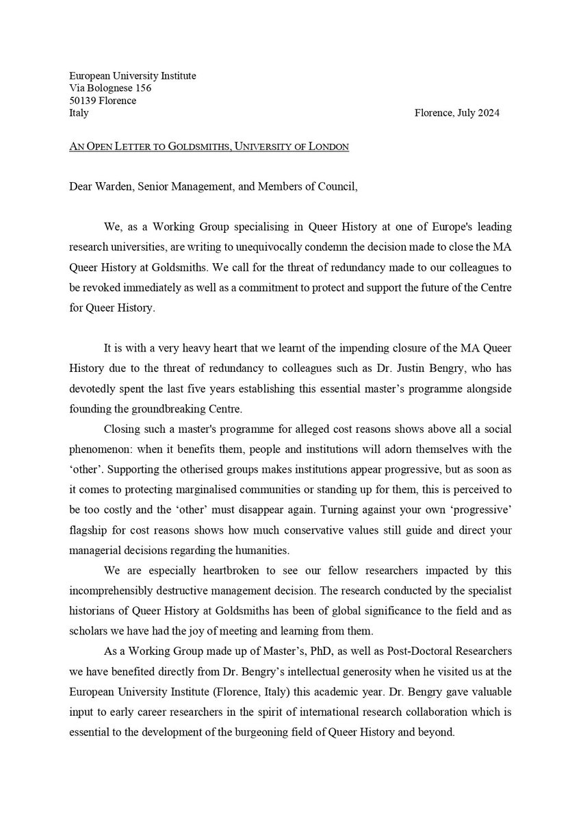 EUI Queer and Feminist Studies Working Group tweet media