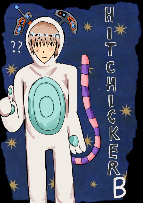 Ranfren humans with their silly costumes #ranfren #hitchhikerB