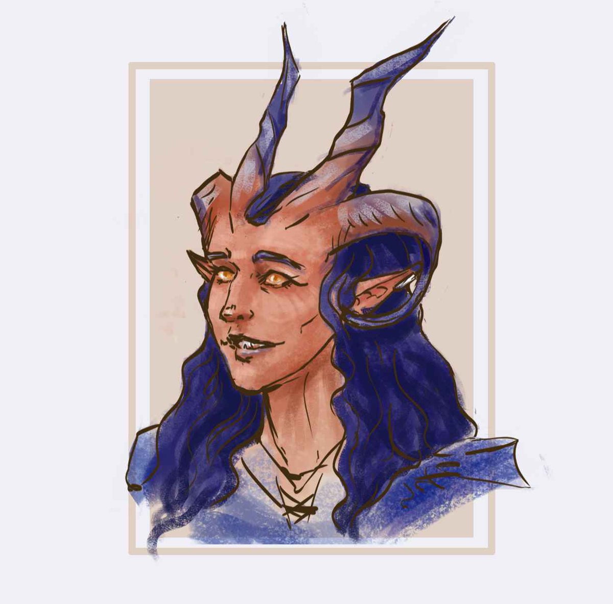 luminousdecay's tweet photo. My dnd character "Lumineuse" (luminous in 🇬🇧)(and bg3 main tav). She is a bard, and I love her very dearly, her design is still a wip  but expert to see her everywhere 

#dnd #tav #Lumineuse #OC #OCevolution #tiefling #bard https://t.co/k3FflQkFU8