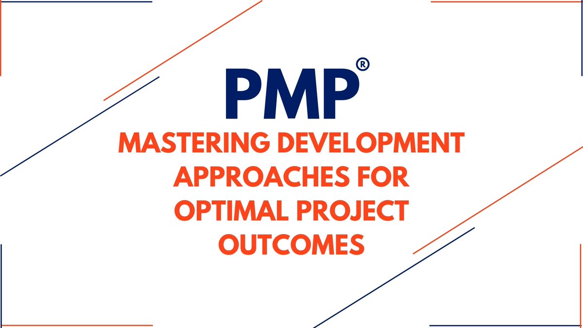 CMTIDXB's tweet image. Understanding development approaches and life cycle performance is essential for effective project management. 

chicagomti.com/optimizing-pro…

#ProjectManagement #DevelopmentApproach #Lifecycle #Agile #StrategicPlanning #CMTI #ChicagoMTI #Dubai #EasyPass