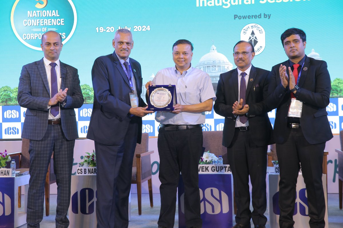 icsi_cs's tweet image. Shri Vivek Gupta, Managing Director &amp;amp; Chief Group Editor, SANMARG inaugurates 5th National Conference of Corporate #CS #ICSICorporateCS