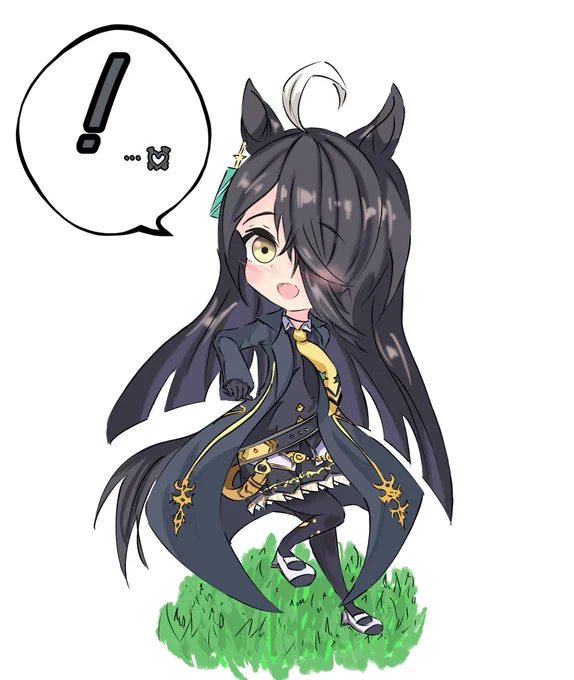 #みんなでデフォルメ絵をあげて幸せな気分になろう #ウマ娘 #イラスト 
可愛いの揃ってるよ… 