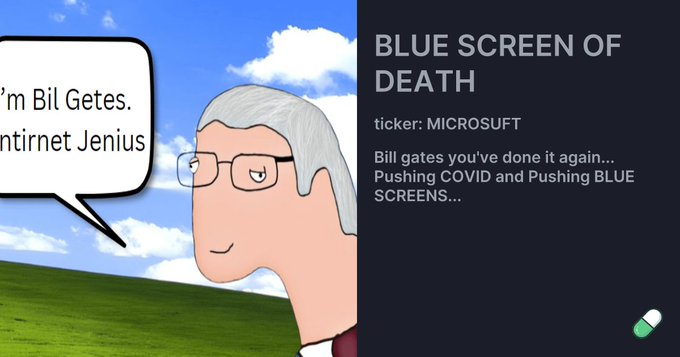 LeoMenth's tweet photo. @MarioNawfal Microsuft, I am not suprised. The ticker is $Microsuft CA 8xR2rGgFHdarkExTq1weeJggyfxumh5jfqKS8x8upump https://t.co/QfJ5pQA8A7