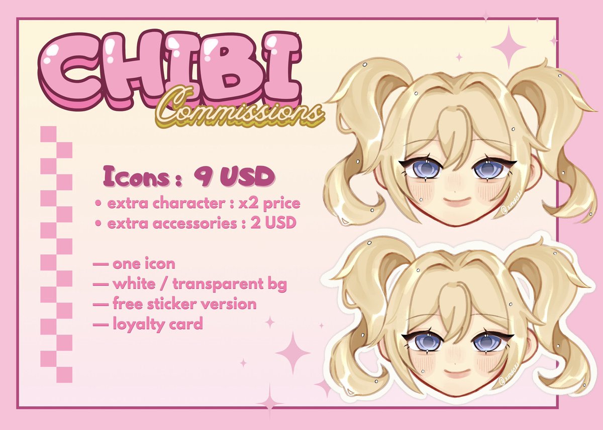 (RTS appreciated! 🤍)

My YCH Chibi comms are now OPEN!
feel free to dm me if interested!

my t.o.s will be located in the thread below 🩷🤍
#artmoots #artph #arttwt