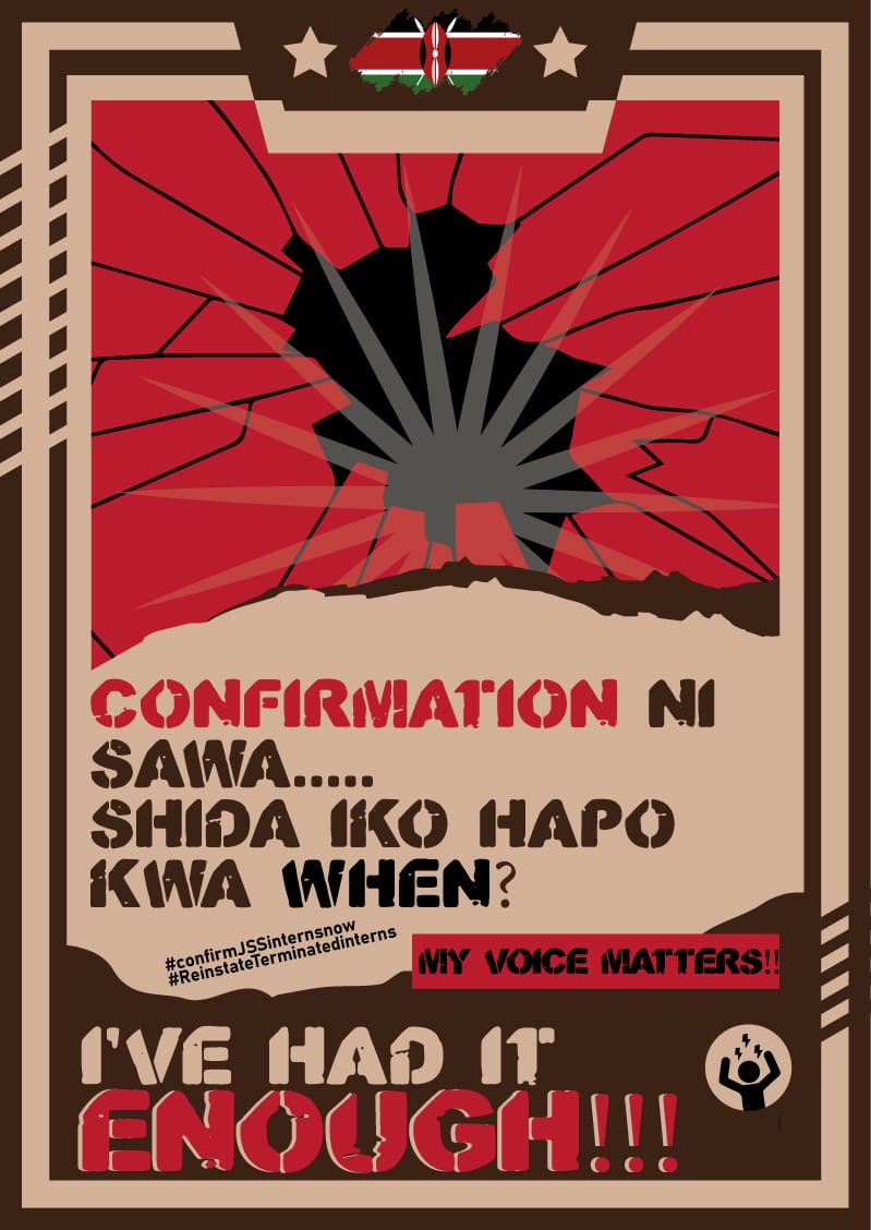 Are JSS interns teachers, children of MAMA MBOGA AND BODABODA'S not deserving the best? 
WHY BRUTALIZE THEM?
WHY USE THEM AND DUMP THEM?

#Reinstate742plusJSSinterns
#confirm46kJssInterns
#OccupyTSC