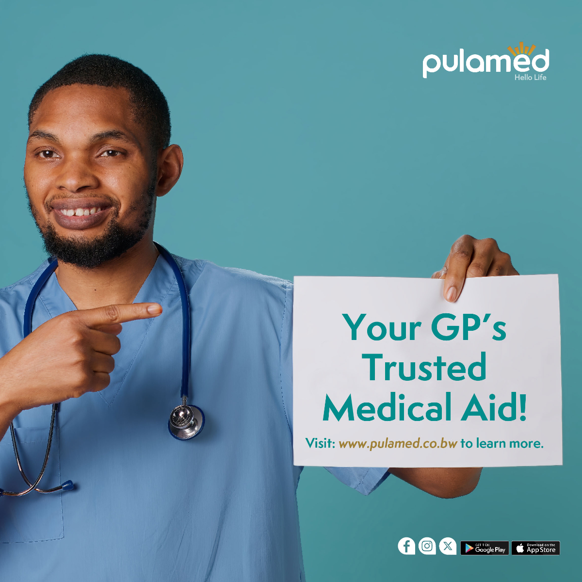 pulamed's tweet photo. Ask your General Practitioner about us and discover why we are the right choice for your health.
#Pulamed
#HelloLife https://t.co/QZu4DHl7TD