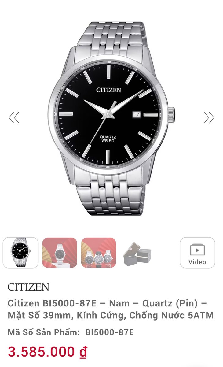 Maithaolyauth's tweet photo. Đúng chuẩn ngon - bổ - rẻ cho anh em tay nhỏ case 39mm đây ạ ☀️☀️☀️
Ngoài store 3tr6 thì nhà em về chỉ #2tr2 thôi, bao check chính hãng toàn quốc ạ https://t.co/fY828Pg05x
