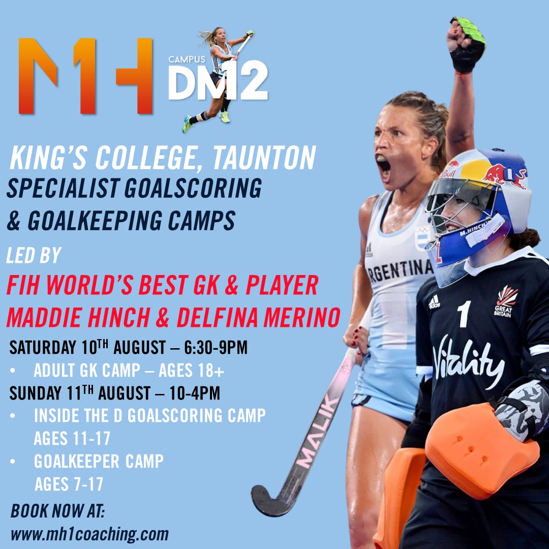🏑 It’s that time of year again! Every summer, we have the privilege of training with the legendary Maddie Hinch, a standout athlete for both OA and GB. Plus, she won Olympic gold in Rio 2016! 🌟

#SportingExcellence #TrainLikeAPro #KingsCollegeTaunton