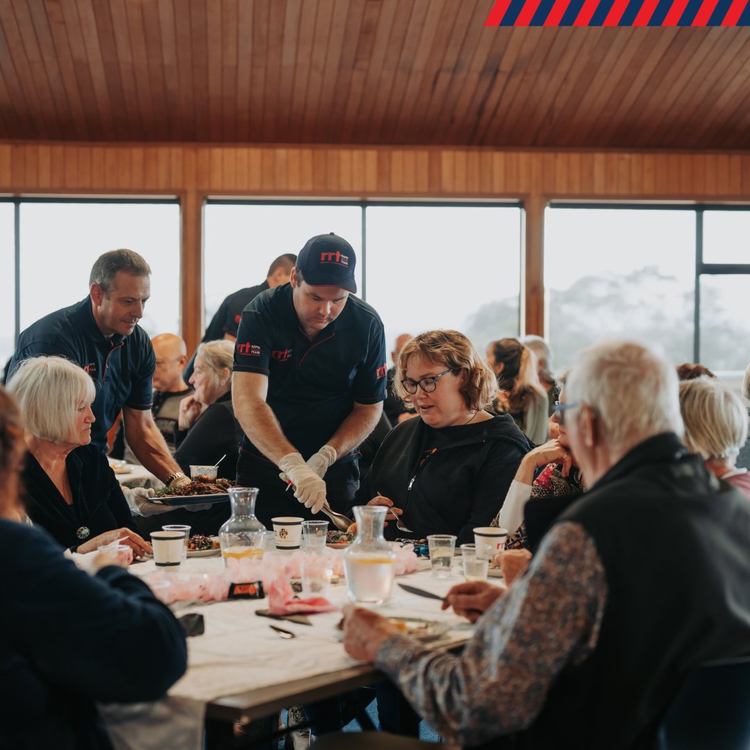 It was fantastic to once again show our appreciation to the Kaipara Hospice team by serving them lunch at their annual function 🤗 💞The team do wonderful work providing palliative care to many people in the Kaipara region and we wouldn't be without them! #RRTcares
