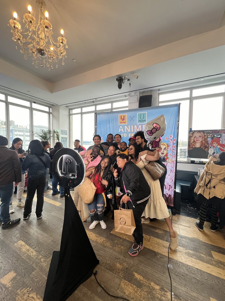 SusanHuang0302's tweet photo. Over 600 ppl showed up at @yodayoai anime food festival! SICK !!!! https://t.co/qmTNVzBMu2