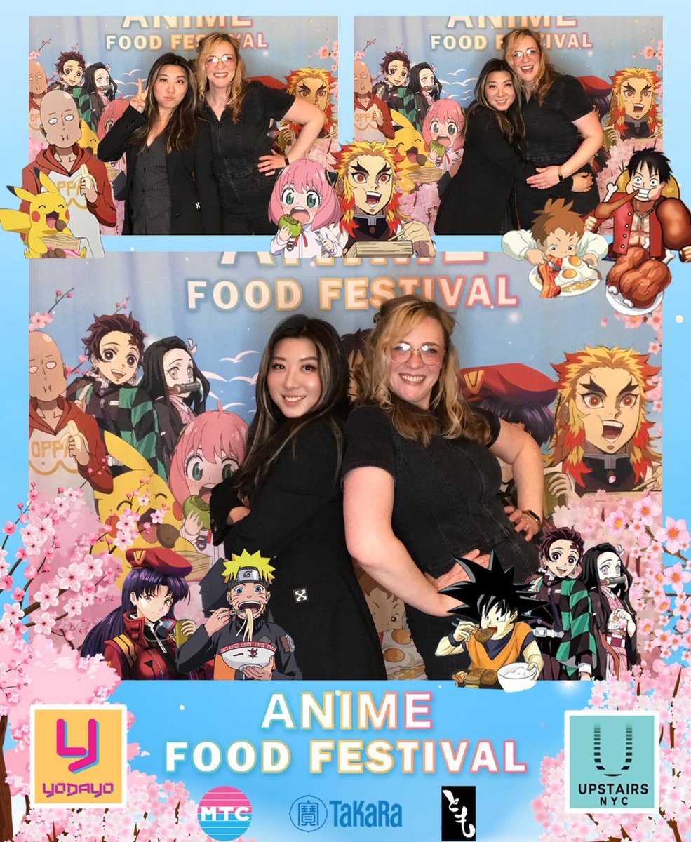 SusanHuang0302's tweet photo. Over 600 ppl showed up at @yodayoai anime food festival! SICK !!!! https://t.co/qmTNVzBMu2