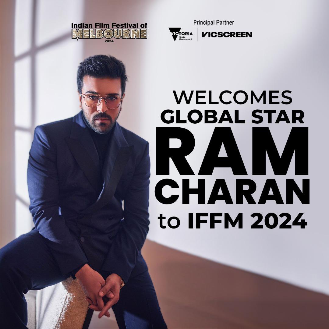 Naidu Surendra Kumar 😷 (@surendraknaidu) on Twitter photo Global Star Ram Charan becomes first Indian celebrity to be awarded the AMBASSADOR for INDIAN Art & Culture at the Indian Film Festival of Melbourne.
<a href="/AlwaysRamCharan/">Ram Charan</a> #RamCharan #GlobalStarRamCharan Global Star Ram Charan becomes first Indian celebrity to be awarded the AMBASSADOR for INDIAN Art & Culture at the Indian Film Festival of Melbourne.
<a href="/AlwaysRamCharan/">Ram Charan</a> #RamCharan #GlobalStarRamCharan