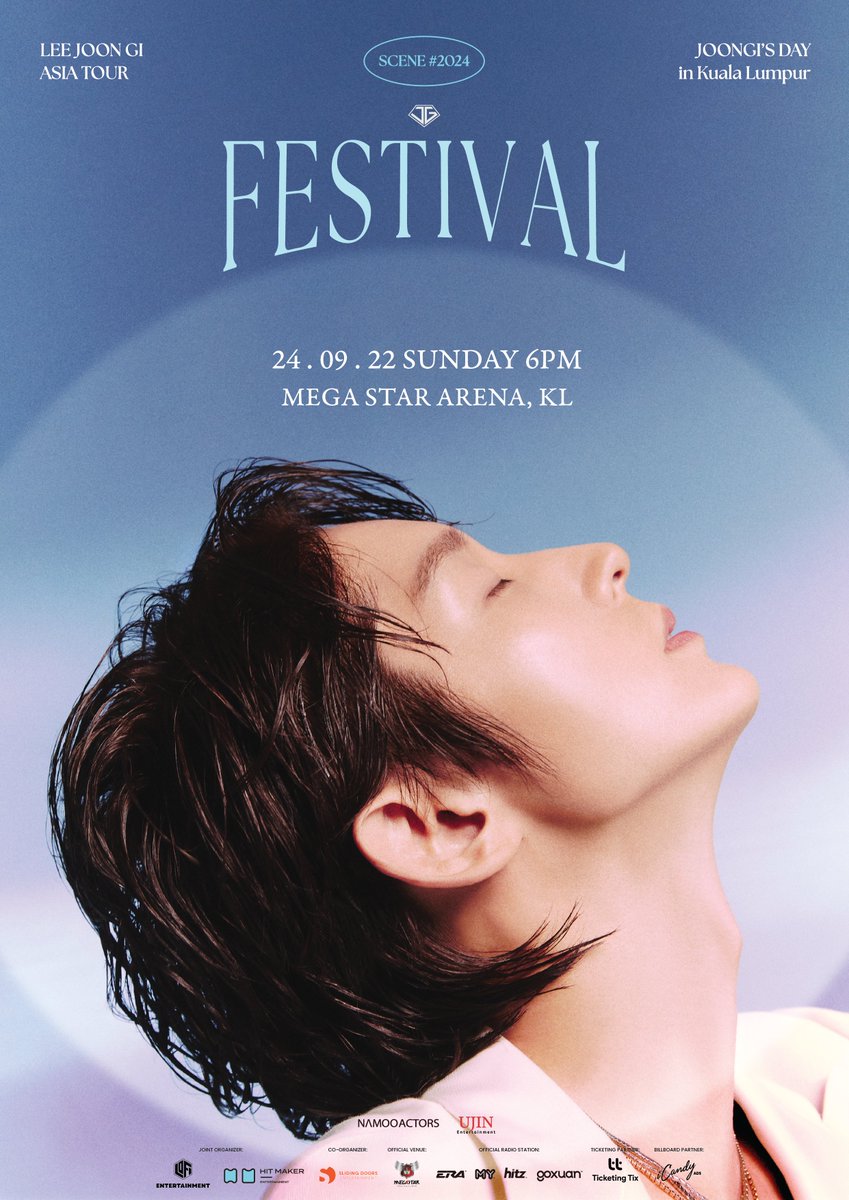 [#NOTICE] 2024 LEE JOON GI ASIA TOUR <JOONGI’S DAY : FESTIVAL> 공연 안내 공지
▶ leejoongi.co.kr/notice/140?pag…

#이준기 #JOONGISDAY_FESTIVAL #LEEJOONGI