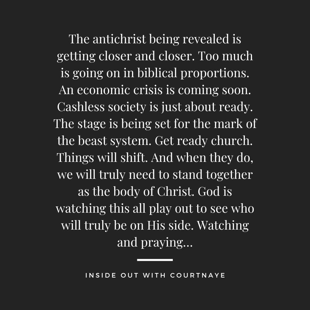InOutwCourtnaye's tweet photo. Watch and pray… https://t.co/T3xurCjNmD
