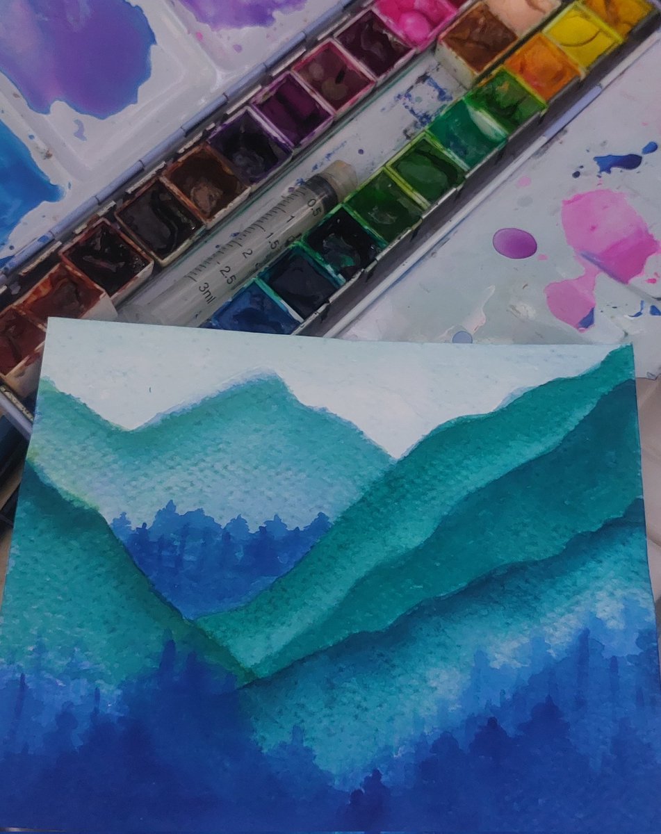 HI FRENDS ITS BEEN A WHILE XD

I'm still wondering if i Should sell prints of my pride landscapes or if i should just stick to selling them as pins 🤔

#watercolorpainting #landscape