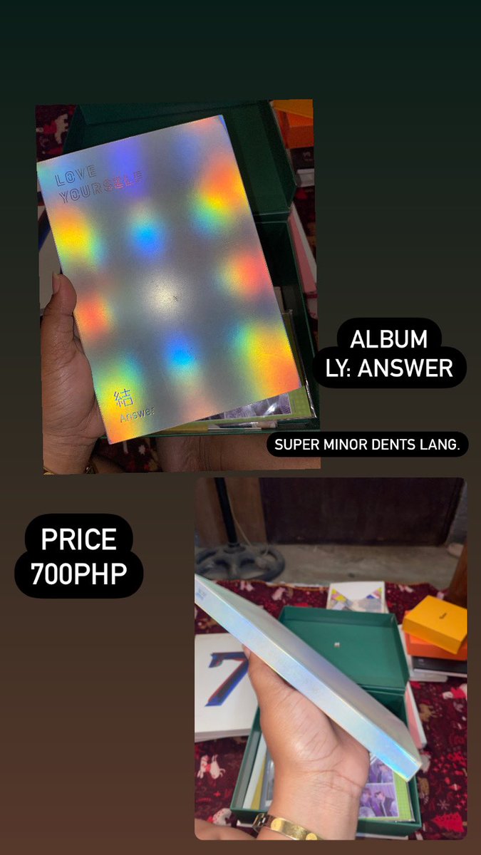 14Kookie01's tweet photo. Wts lfb 

See picture below for details. 

ALBUMS:
BTS and SEVENTEEN 

All are onhand and Ready to ship

LOCATION: CEBU, PH
MOP: GCASH
MOD: J&amp;T

You can DM me directly. ☺️ https://t.co/U7BkGRB0aZ