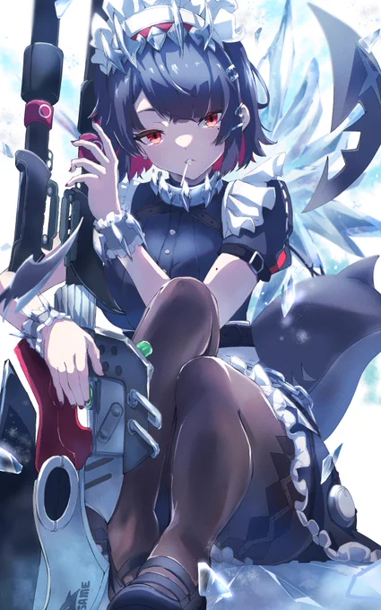 エレンちゃん描きました推し過ぎて課金するかガチで迷ってる…#zenlesszonezero #ゼンゼロ#エレンジョー 