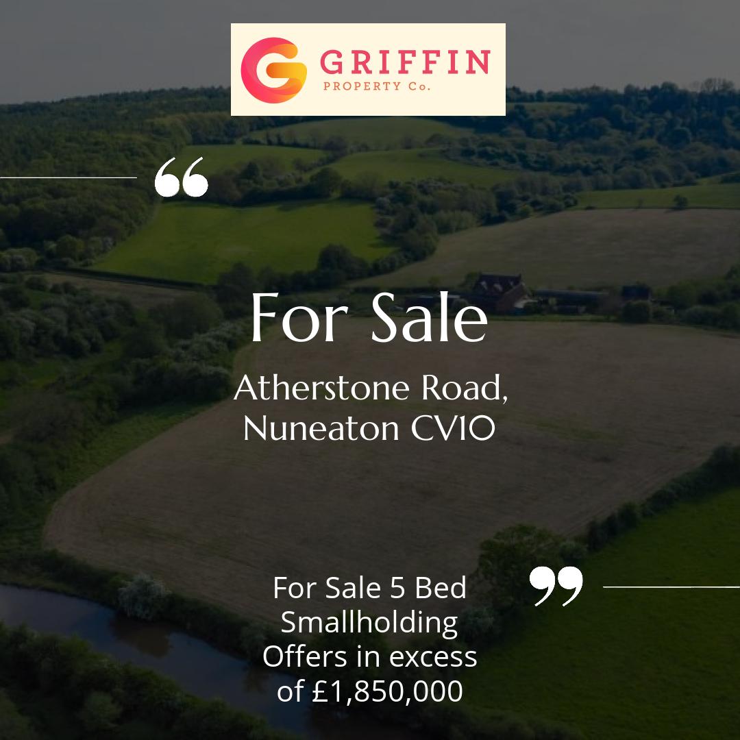 FOR SALE Atherstone Road, Nuneaton CV10

Offers in excess of £1,850,000

Arrange your viewing today! 
griffinproperty.co/find-a-property

#property #properties #onlineestateagent #estateagentsuk #estateagents #estateagency #sellmyhousefast...