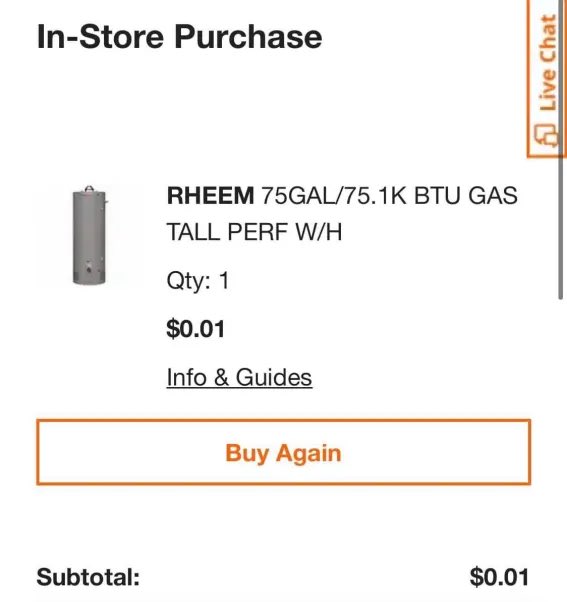 I HEARD YOU ALL LIKE PENNY DEALS

HOW ABOUT A $1200 WATER HEATER FOR JUST A PENNY?

OUR NEW HOME DEPOT PROGRAM IS LIKE NOTHING ANY GROUP HAS EVER HAD 

COME CHANGE YOUR FINANCIAL LIFE NOW

RT and Like this Post. I will be giving a free method to do this away to one person!