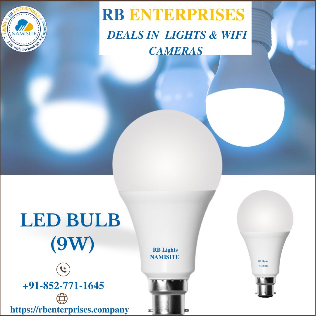 RBEnterprises18's tweet photo. RB Enterprises - deals in RB Lights &amp; WiFi Cameras &amp; Solar Light
Best quality Best price
Number, 8527711645
Visit:- https://t.co/XBJ4RaoYDb
#ledbulbs #ledlighting #concealedlight #panellight #bulbs #LED #ledlightingdesign #ledbulblight #Tbulb #LEDLights https://t.co/D47DkG1WqW