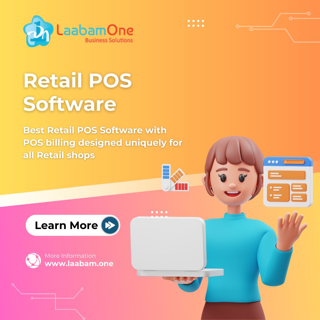 LaabamoneL77079's tweet image. From inventory to billing, Laabamone&apos;s POS software simplifies your retail business. Book a demo now!

laabam.one

#retailmanagementsoftware,#POSsystemforretailstores,#retailbillingsoftwareIndia,#ambani,#radhikaambanimarriage,#RajaswaMahaAbhiyan2_MP