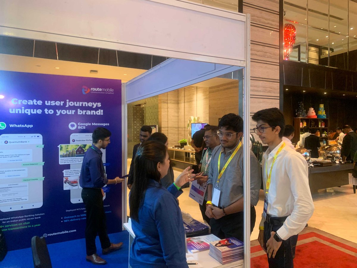 routemobile's tweet image. Our team of experts is at #e4mTechManch 2024, an event that redefines #digitalmarketing in a tech-driven world. 
Visit our booth to discover how you can leverage digital and AI technologies to drive growth in consumer communication strategies.

#RouteEvent #RouteMobile