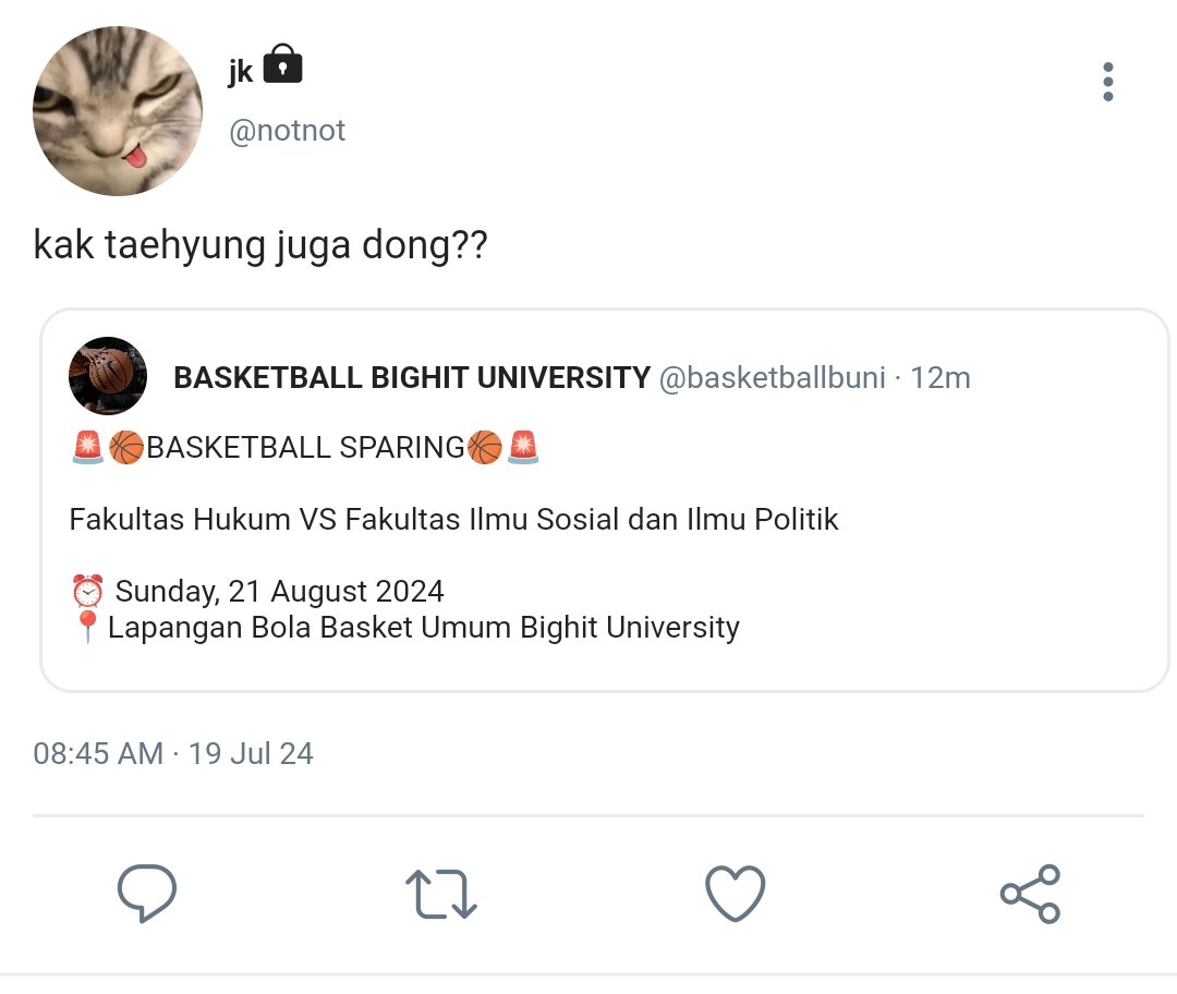 heresbiel's tweet photo. taekook few tweets AU 
"backstreet" kakak cuek version 👀

angst kecikk sj sisanya kita fluff 💗

#taekookau by biel 🧙🏻‍♀️ 
@heresbiel https://t.co/GmKS2U39M3