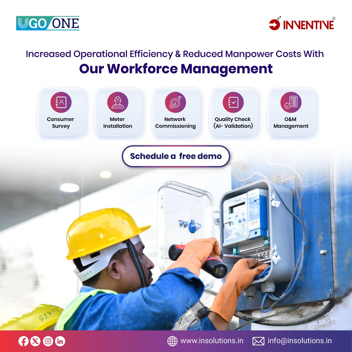 InventiveSoft's tweet photo. Our effective workforce management software can lead to increased operational efficiency, reduced manpower costs, improved employee satisfaction, and better customer service.  -Try it now and manage your workforce efficiently.

Visit our website: https://t.co/c6UJ3Hh0nH

#UGO https://t.co/9cSpvxBFlV
