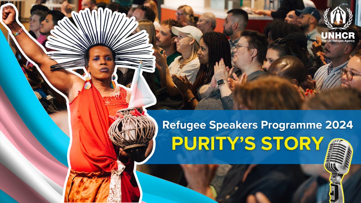 annika_sandlund's tweet photo. Purity, a black trans woman and trans activist, performed a moving poem and dance about her experience of facing and fleeing homophobic and transphobic violence in Uganda before being resettled to Sweden.

Watch her #PassTheMic performance here: https://t.co/0hLeShJbNf https://t.co/4OD85MD4Wk
