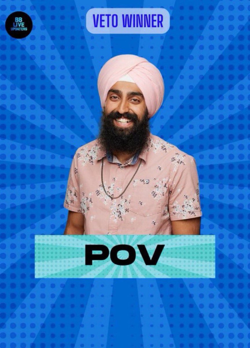 Feeds just came on!! Jag is the first POV winner! #BB26