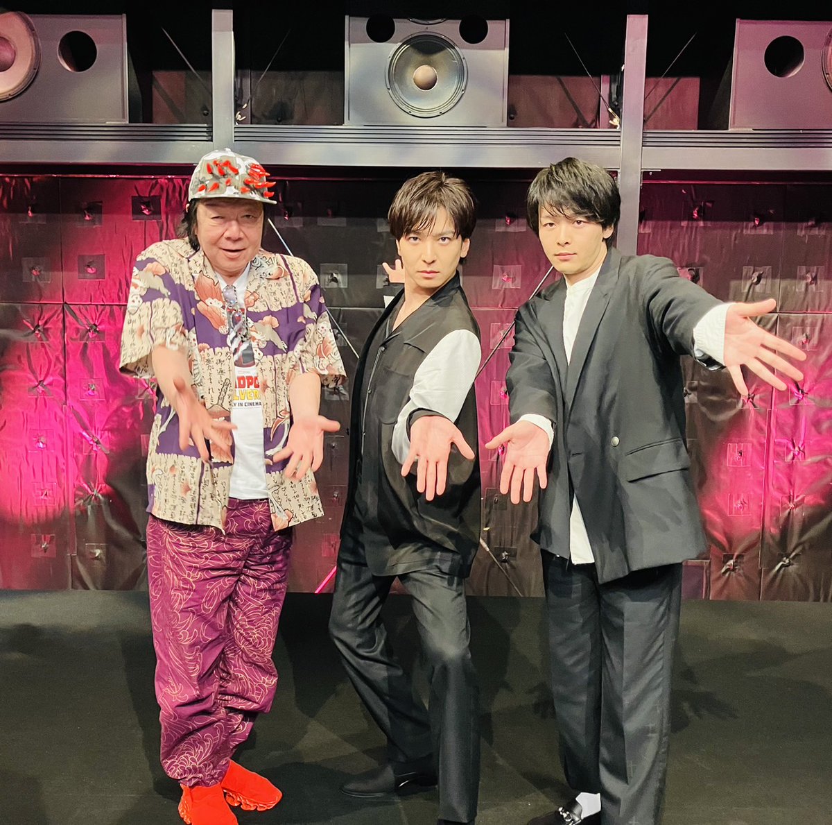 SHINKANSENtopic's tweet photo. ＼あす特番��送✨／
20日(土)15:30〜
#ABCテレビ「劇団☆新感線『バサラオ』のすべてSP」

#生田斗真×#中村倫也×#古田新太 が語り尽くす‼︎
#りょう×#西野七瀬× #粟��まこと×#いのうえひでのり のVTR出演も。お楽しみに🌸※TVer見逃し配信あり

#バサラオ メディア情報更新
https://t.co/2M2Rscjg7p https://t.co/cyw92oQmM9