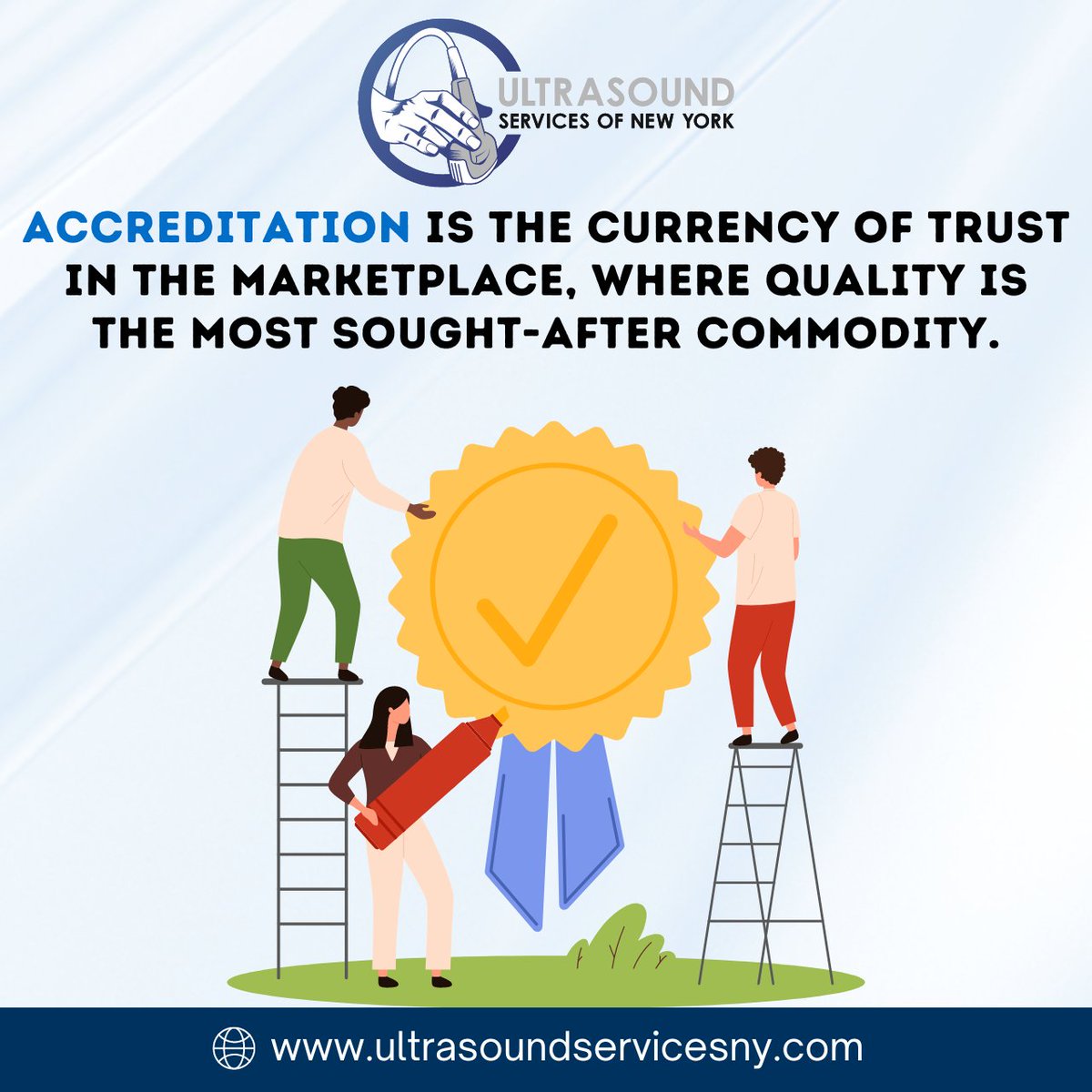NYUltraSoundSvc's tweet photo. Get accredited and watch your business thrive.
Call us to know more. +1 516-326-7772
#Accreditation #AccreditationMatters #AccreditationServices #AccreditedProviders
#AccreditationSuccess #AccreditationLeadership #QualityHealthcare #HealthcareConsulting #staffing #job #USNY https://t.co/vd92tcvE1h