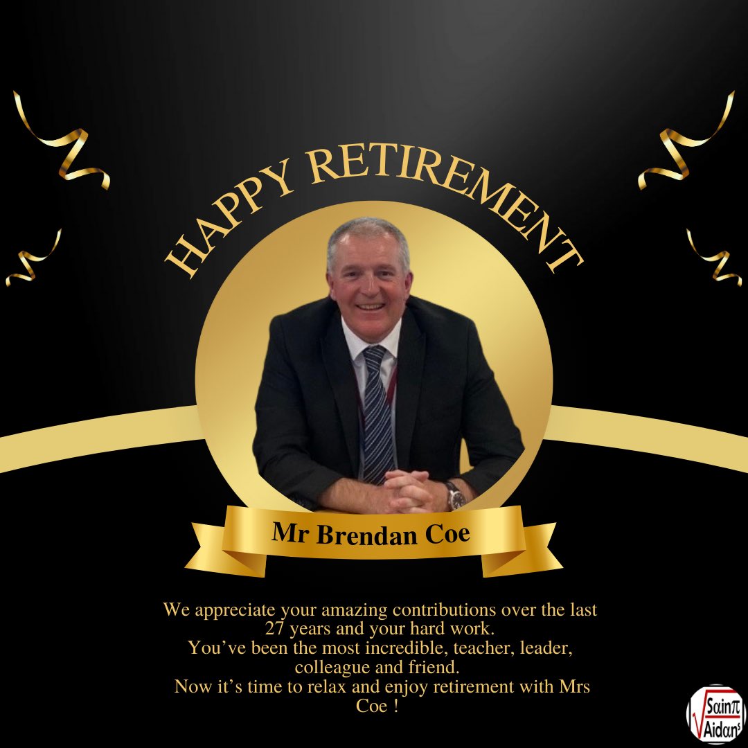 Saint Aidan's Maths tweet media