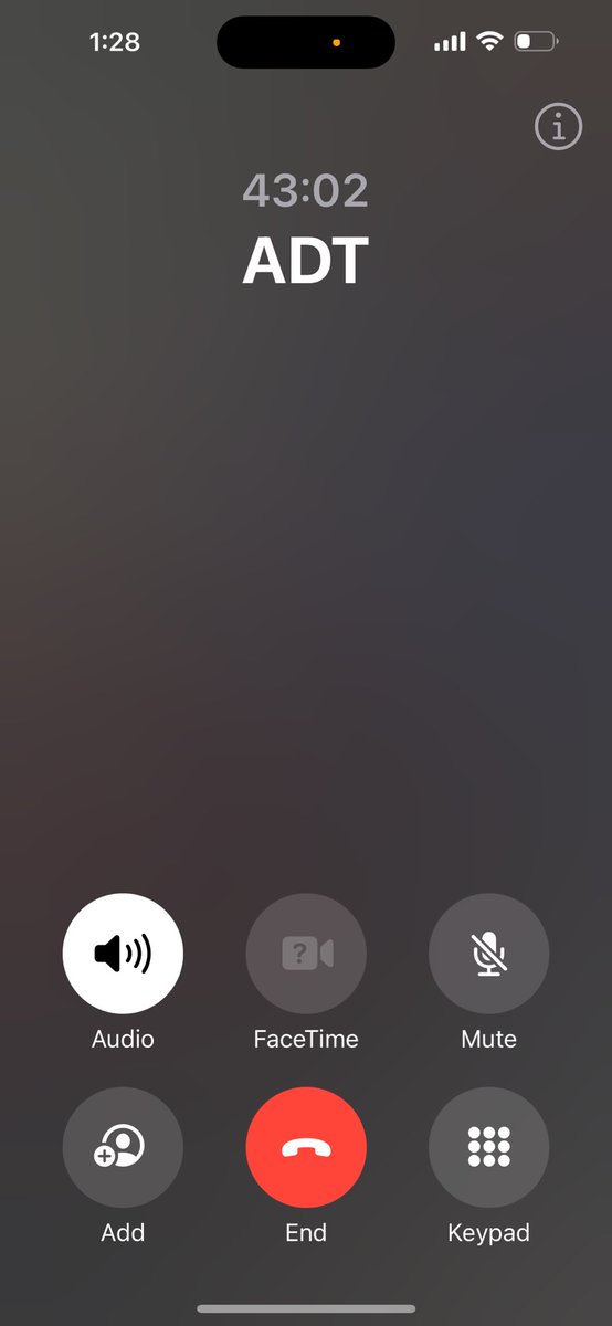 NoBoxes's tweet image. Here’s ADT’s “emergency help” line.  Almost ONE HOUR