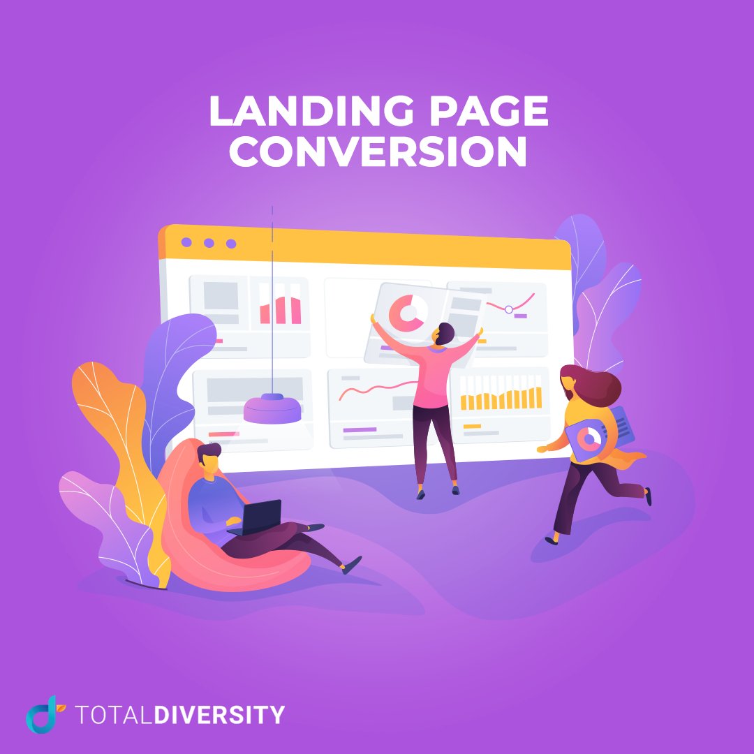 TotalDiversity's tweet photo. When website visitors go to your landing pages, are they taking the next necessary steps? 🤔

#SEO #ConversionSpecialists #LandingPages #BuyingCustomers https://t.co/lUiZ7YXWt3