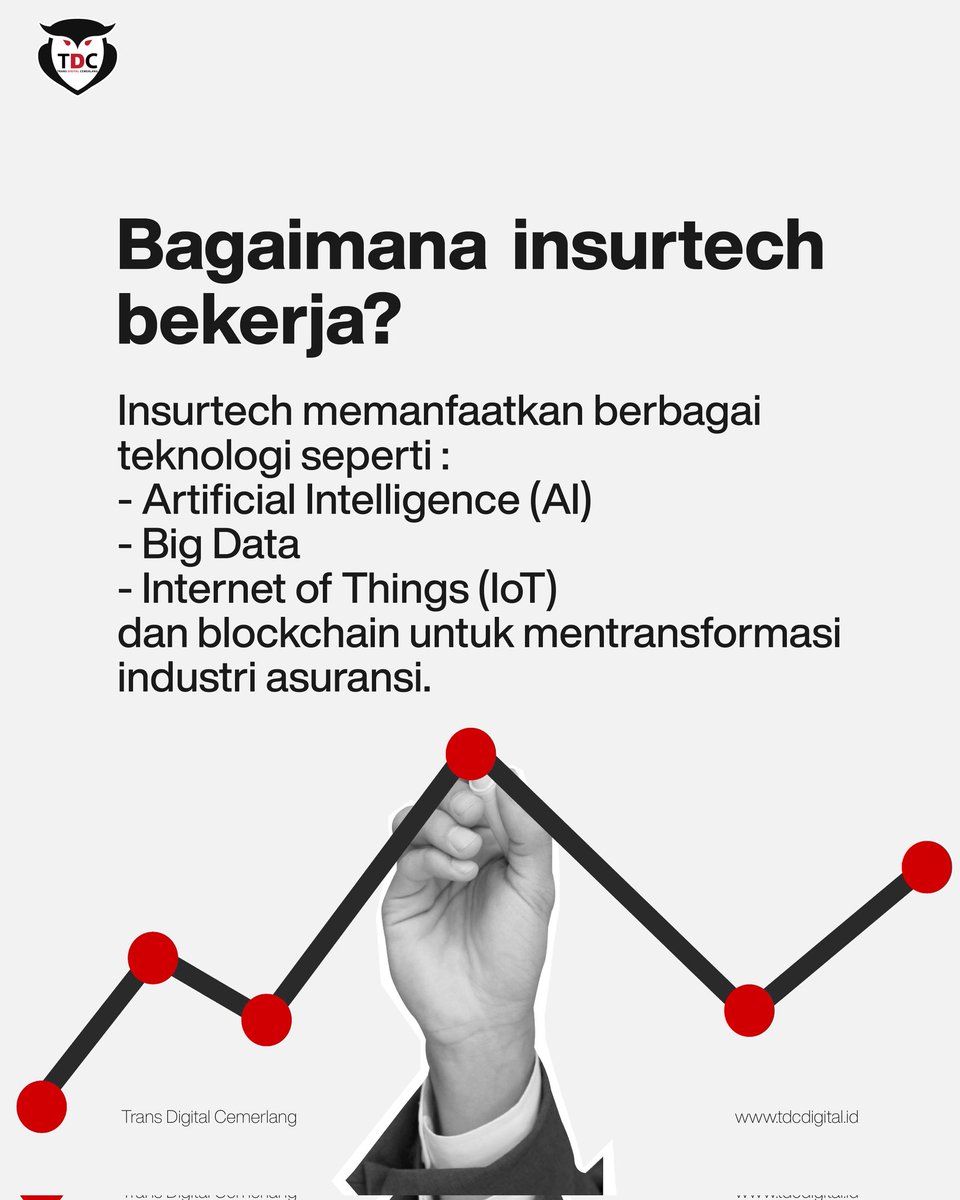 tdcdigital_id's tweet image. Insurtech bertujuan untuk meningkatkan efisiensi, transparansi, dan kemudahan dalam produk dan layanan asuransi.
#insurtech #insurtechs #insurtechstartup #insurance #insurancelife #insurance #insurancebroker #insurancetech #insurancetechnology #insurancetechnologybusiness