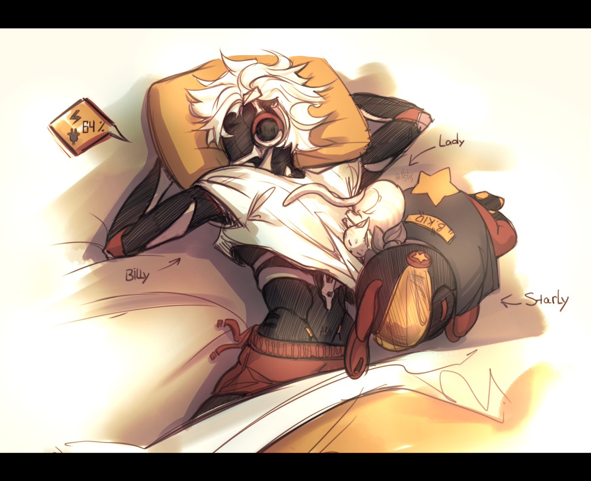 BESOYOBA's tweet photo. #ZenlessZoneZero #ゼンゼロ #zzzero #BillyKid
I'm a little shocked to be honest.. 💗TY FOR >4K LIKES!!

As I understand it, you really liked comfort-Billy, so I brought you more of this food SLEEPING BILLY💫
He's so shaggy☺️ https://t.co/Vcf1ihyWKk