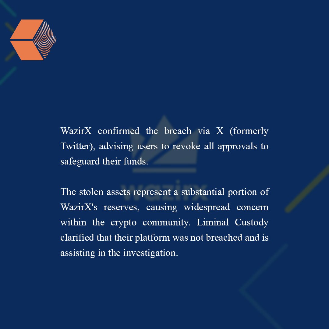 unlockbc's tweet photo. #WazirX suffered a $230 million security breach, including $100 million in #SHIBtokens.

Read more 🔗 
https://t.co/LKKlIIvmiz

#Crypto #UnlockBlockchain #CryptoNews #WazirXHack #CryptoBreach #SecurityBreach #SHIB https://t.co/G37Vy2AhUn