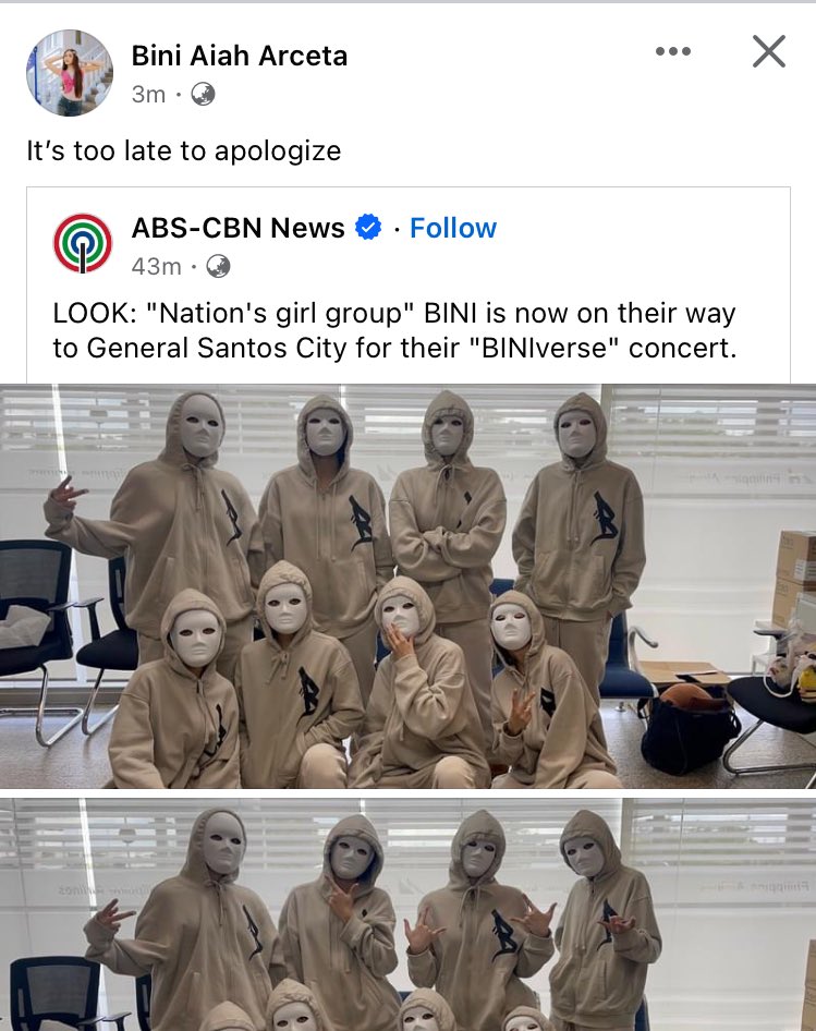 AIAH ARCETA ??? 😭😭😭😭

BINI KARMA D-DAY
#BINI #MaskShadesCap 
#OneWithBini