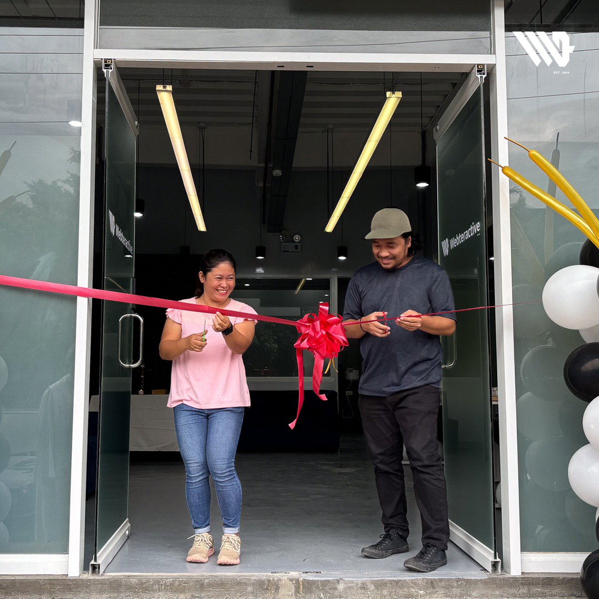 webteractive's tweet photo. The blessing ceremony of our new Webteractive office conducted by a priest from St. Jude Parish, who performed blessing rites in each corner of the office. This meaningful ritual was attended by our employees, contractors, and building staff. #webteractive https://t.co/Ib2ehZFRzq