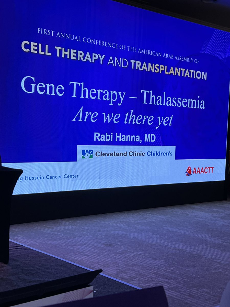 Mohamed Kharfan-Dabaja, MD, MBA (@mkd_bmt) on Twitter photo Outstanding presentation by <a href="/RabiHannaMD/">Rabi Hanna</a> on gene therapy for Thalassemia at the First Annual Conference of #AAACTT in collaboration with the King Hussein Cancer Center in Amman, Jordan <a href="/ASamerAlHomsi1/">A Samer Al-Homsi</a> @usamagergis <a href="/aymansaadOSU/">Ayman Saad</a> <a href="/khalahleh1/">khalid A. Halahleh</a> <a href="/NChokr/">Nora Chokr</a> <a href="/Razan_Mohty/">Razan Mohty</a> <a href="/AAACTT_org/">AAACTT</a> Outstanding presentation by <a href="/RabiHannaMD/">Rabi Hanna</a> on gene therapy for Thalassemia at the First Annual Conference of #AAACTT in collaboration with the King Hussein Cancer Center in Amman, Jordan <a href="/ASamerAlHomsi1/">A Samer Al-Homsi</a> @usamagergis <a href="/aymansaadOSU/">Ayman Saad</a> <a href="/khalahleh1/">khalid A. Halahleh</a> <a href="/NChokr/">Nora Chokr</a> <a href="/Razan_Mohty/">Razan Mohty</a> <a href="/AAACTT_org/">AAACTT</a>