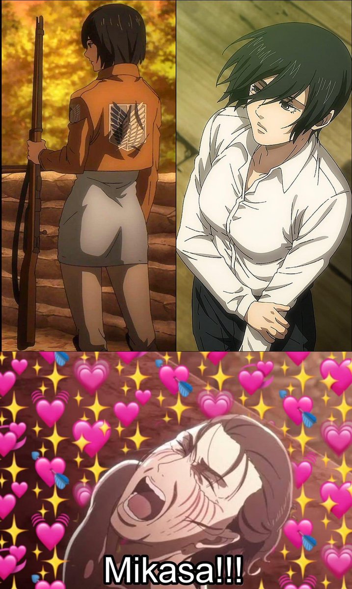 mikasa_ackers's tweet image. :))))) REAL.