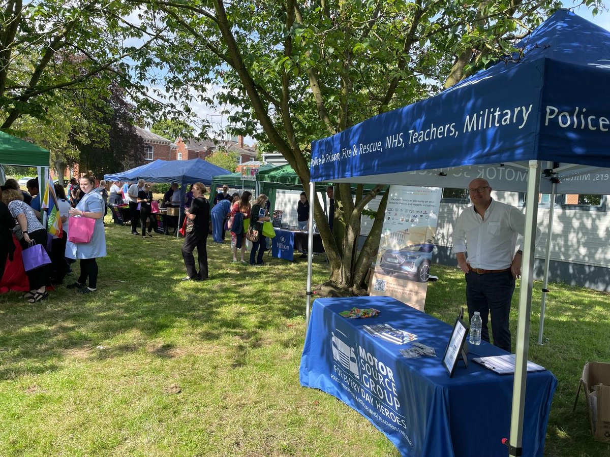Thank you to everyone who came out to the York Hospital staff day. We had a fantastic time chatting with you all, enjoying a rare sunny day.

If you left your details with us, we will be contact you very soon. Missed us? Find out more here: nhs.motorsourcegroup.com