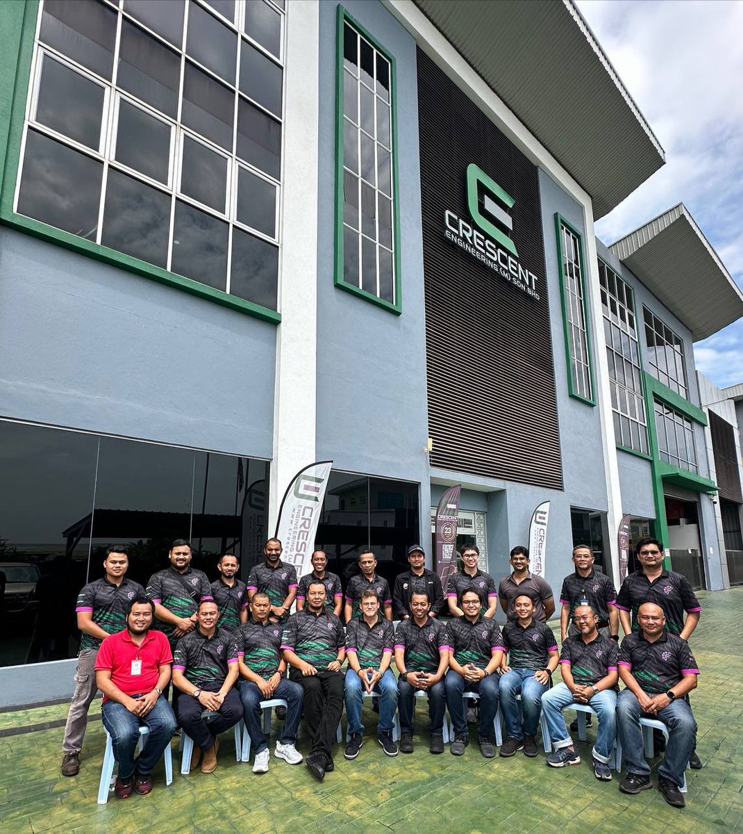 CrescentCESB's tweet image. Day 2 Workshop Tour at Crescent Engineering Sdn. Bhd.

#MiniWorkshop #WorkshopTour #CESB #CrescentEngineering #Rotating #Equipment #CrescentEngineering