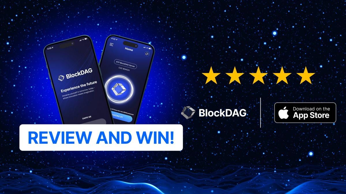REVIEW AND WIN BIG!🌟 

🚀Download the app, leave a review, snap a screenshot, and tweet it with a hashtag #X1MinerApp and tag us <a href="/blockdagnetwork/">BlockDAG Network</a>

💎5 random winners will get an X30 MINER!⛏️

⏰The giveaway lasts until Saturday, July 20th at 1 PM PT! 

purchase2.blockdag.network