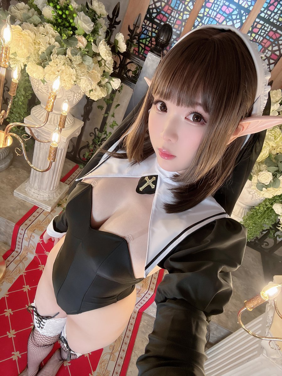 エルフシスターさん🖤 https://t.co/d6q1RHheu0