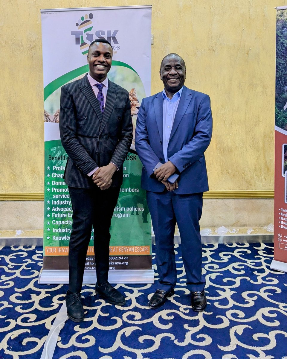 Mosesdenseyy's tweet photo. Yesterday, I was honoured to join the TOSK Executive Committee for a productive meeting with the Uganda Consulate, Mombasa Ambassador Paul Mukumbi, and his delegation. We discussed strengthening the tourism partnership between Kenya and Uganda. 
#magicalkenya #tourism #Travel https://t.co/QpjZtVHrkb