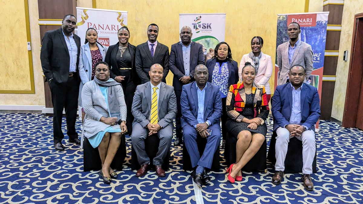 Mosesdenseyy's tweet photo. Yesterday, I was honoured to join the TOSK Executive Committee for a productive meeting with the Uganda Consulate, Mombasa Ambassador Paul Mukumbi, and his delegation. We discussed strengthening the tourism partnership between Kenya and Uganda. 
#magicalkenya #tourism #Travel https://t.co/QpjZtVHrkb