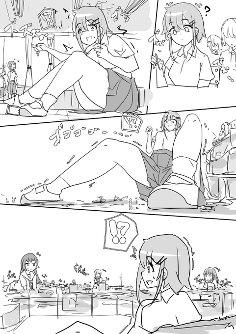 各学校で一人だけ巨大化していくやつ 